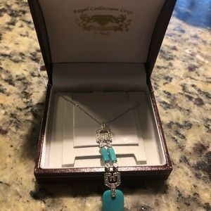 Diamond/ Sleeping Beauty Turquoise Necklace